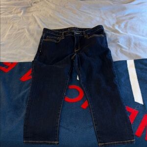 Michael kors dark wash cropped jeans